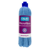 Fregona de tiras de microfibra premium color azul