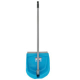 Recogedor plegable con palo de rosca