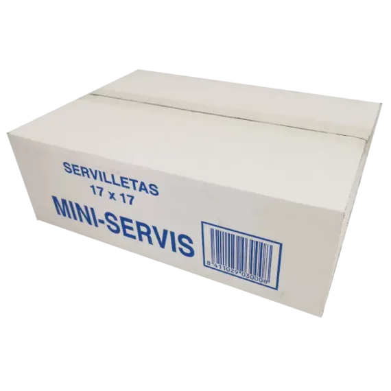 Caja miniservis 3200 unidades.